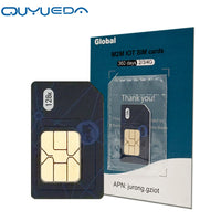 4G Sim Card Global Roaming Smart M2M IOT Card For GPS Tracker Collar Iot Device 360MB Data 1 Year Internet Traffic Renewal Card