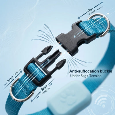 Remote Pet GPS Tracker Waterproof Real-Time Tracking Movement Alert Collar Anti-Lost Dog Cat Global Locator for Apple Find APP photo 4