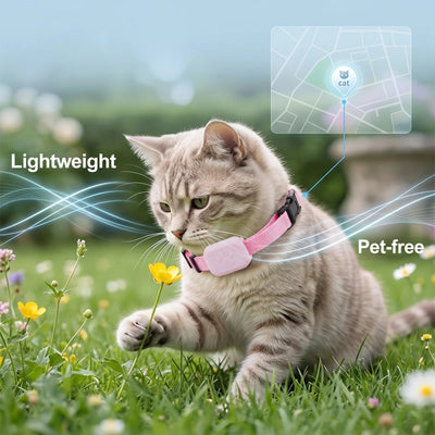 Remote Pet GPS Tracker Waterproof Real-Time Tracking Movement Alert Collar Anti-Lost Dog Cat Global Locator for Apple Find APP photo 6
